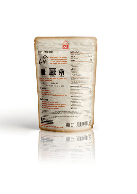 Soupe Crémeuse Lyophilisée au Chou-Fleur et à la Coriandre - 100% Naturelle