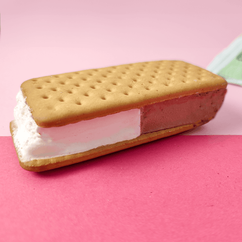 Sandwich à la Glace Lyophilisée (Crème au Chocolat)