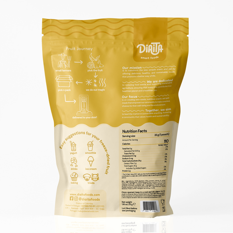 Freeze Dried Banana Snack