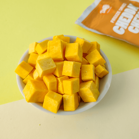 Freeze Dried Cheddar Cheese Snack