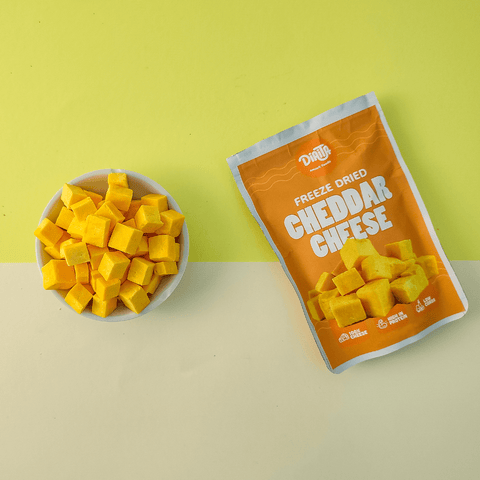 Freeze Dried Cheddar Cheese Snack