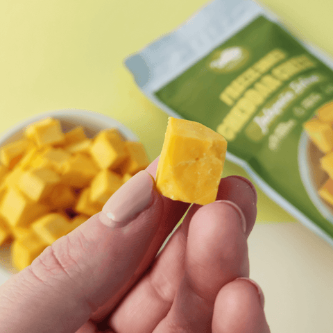 Jalapeño au fromage cheddar lyophilisé infusé