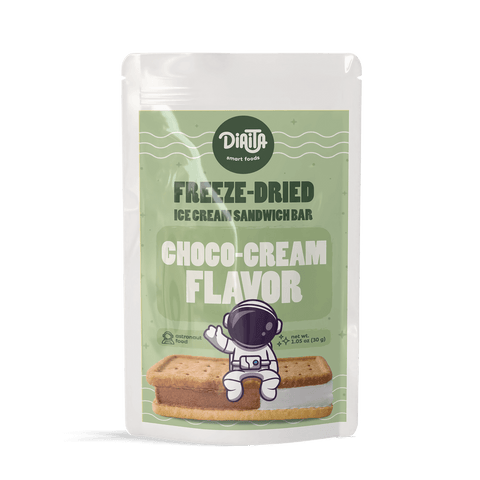 Sandwich à la Glace Lyophilisée (Crème au Chocolat)