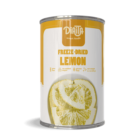 Freeze Dried Lemon Slices with Peel