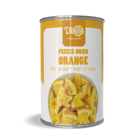 Freeze Dried Orange with Peel Snack