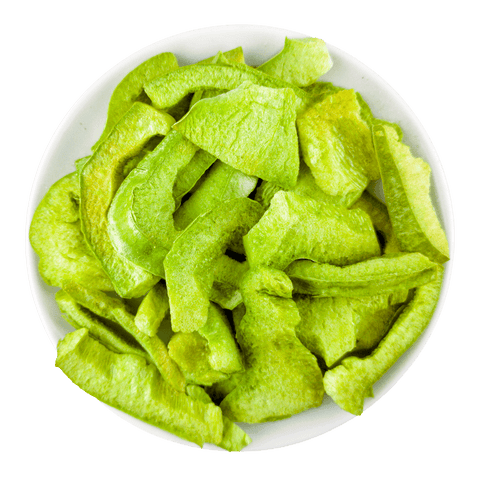 Freeze Dried Green Bell Peppers