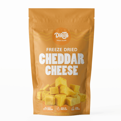 Freeze Dried Cheddar Cheese Snack