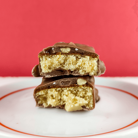 Barra de Proteína y Salud Intestinal (Maní & Crispies Choco)