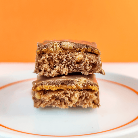 Barra de Proteína y Salud Intestinal (Caramelo & Choco Crujiente)
