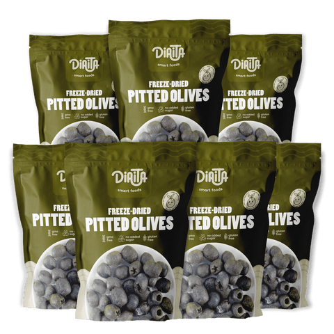 Frystorkade urkärnade oliver snack (Saltade)