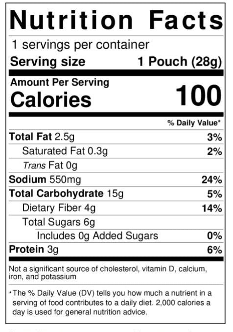 Freeze-Dried Vegetable Soup - All Natural