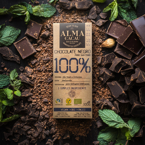 Handcrafted Organic Dark Chocolate Bars