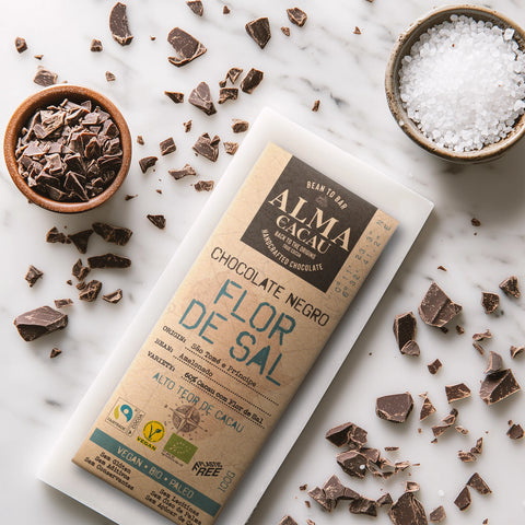 Handcrafted Organic Dark Chocolate Bars