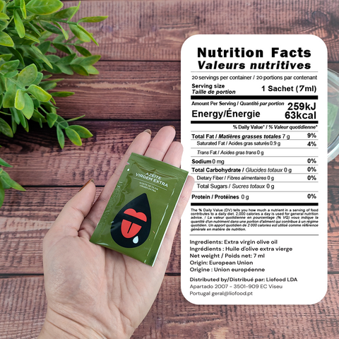 Extra Virgin Olive Oil Individual Sachets