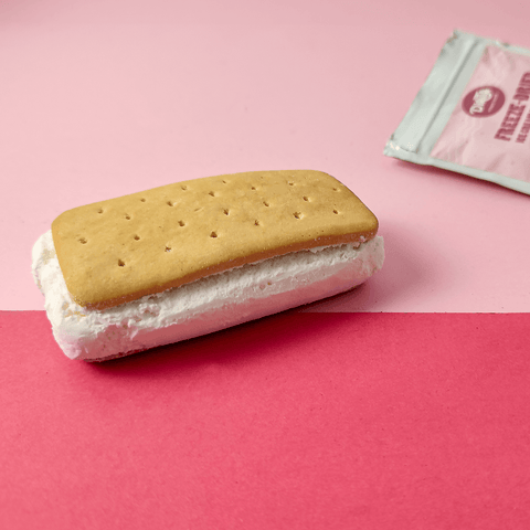 Sandwich à la Glace Lyophilisée (Saveur Crème)