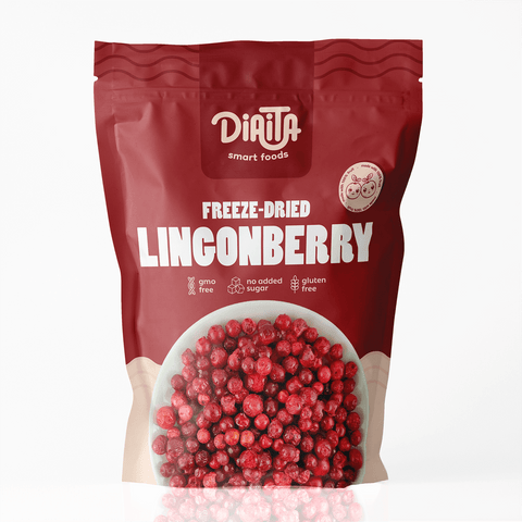 Snack de Lingonberry Lyophilisé