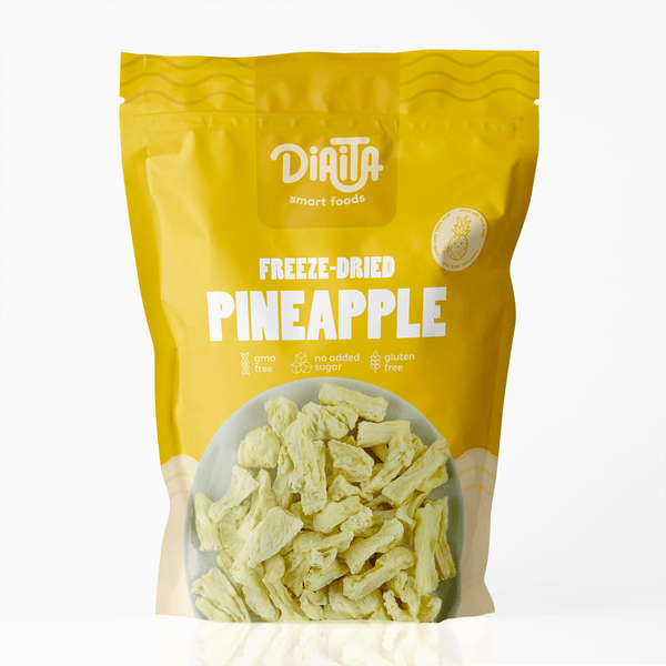 Ananas Lyophilisé – Snack Naturel 2 Oz – Longue Conservation 25 Ans – All Natural